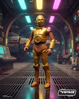 Hasbro Star Wars Vintage Collection C-3PO (See-Threepio) 3.75" - Thumbnail 7