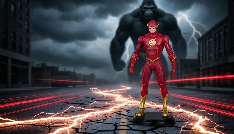 McFarlane Toys DC Multiverse Titano contre The Flash 2-Pack 7" Figurine