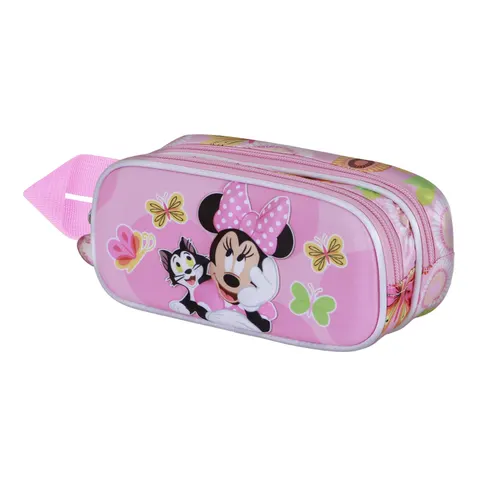 Cerda Minnie Mouse Triple Pencil Case – 21×11×3.5 cm