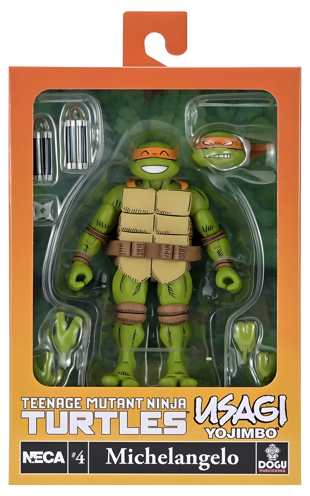 NECA Ultimate Michelangelo TMNT x Usagi Yojimbo 7" Action Figure - Image 9