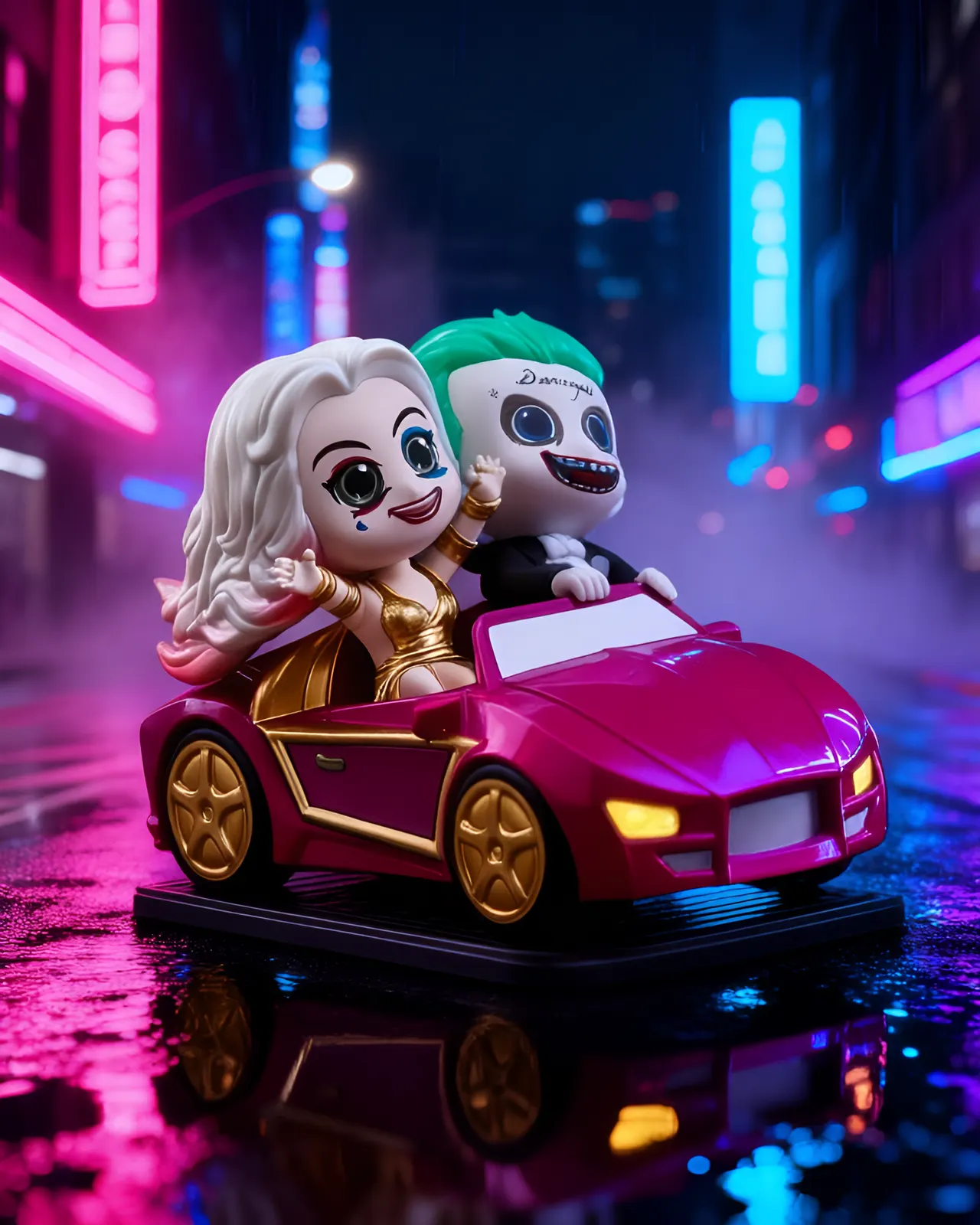 Hot Toys CosRider DC Harley Quinn & Joker – Suicide Squad - Image 5