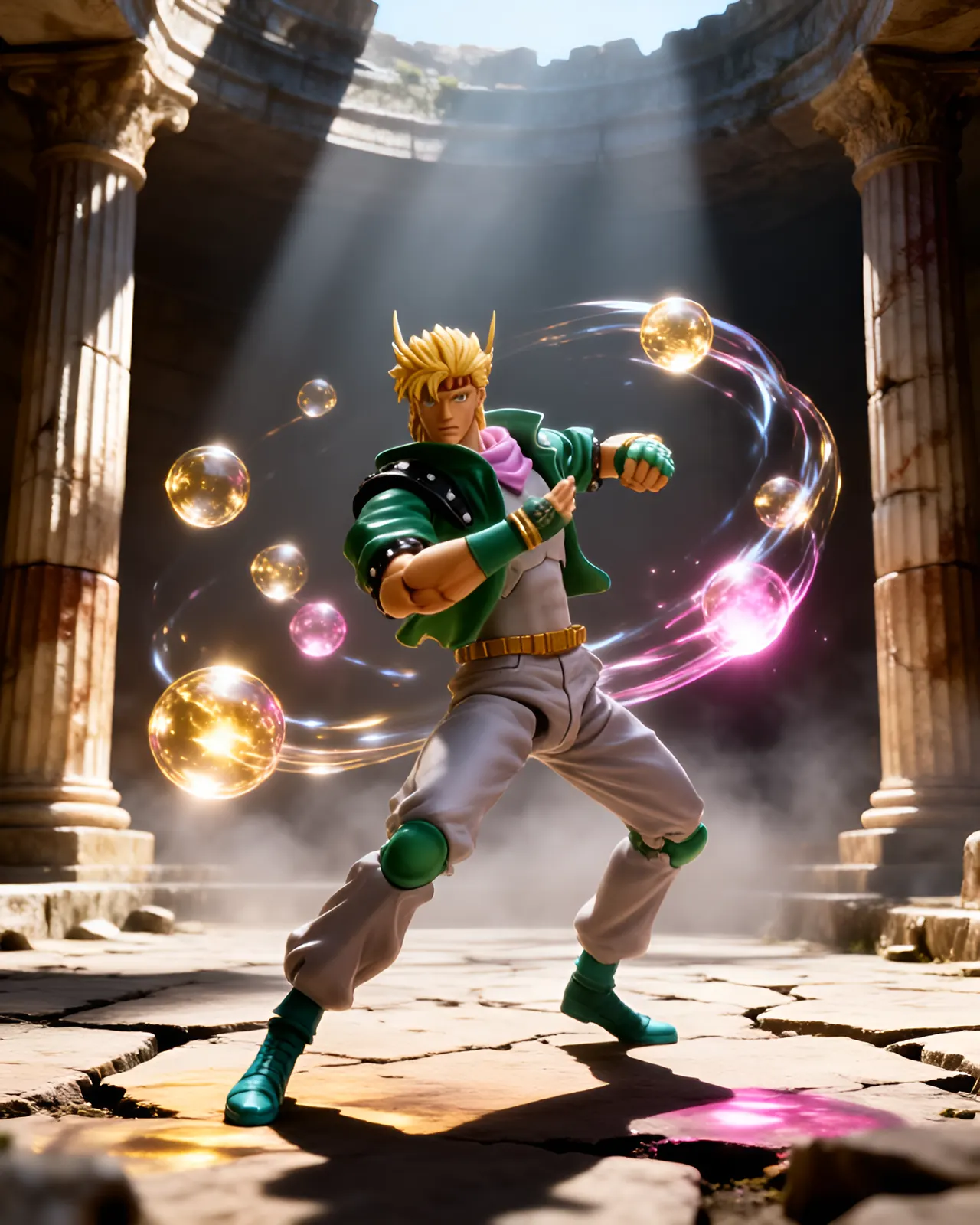 MediCos JoJo’s Caesar Anthonio Zeppeli Chozo Kado Statue - Image 11