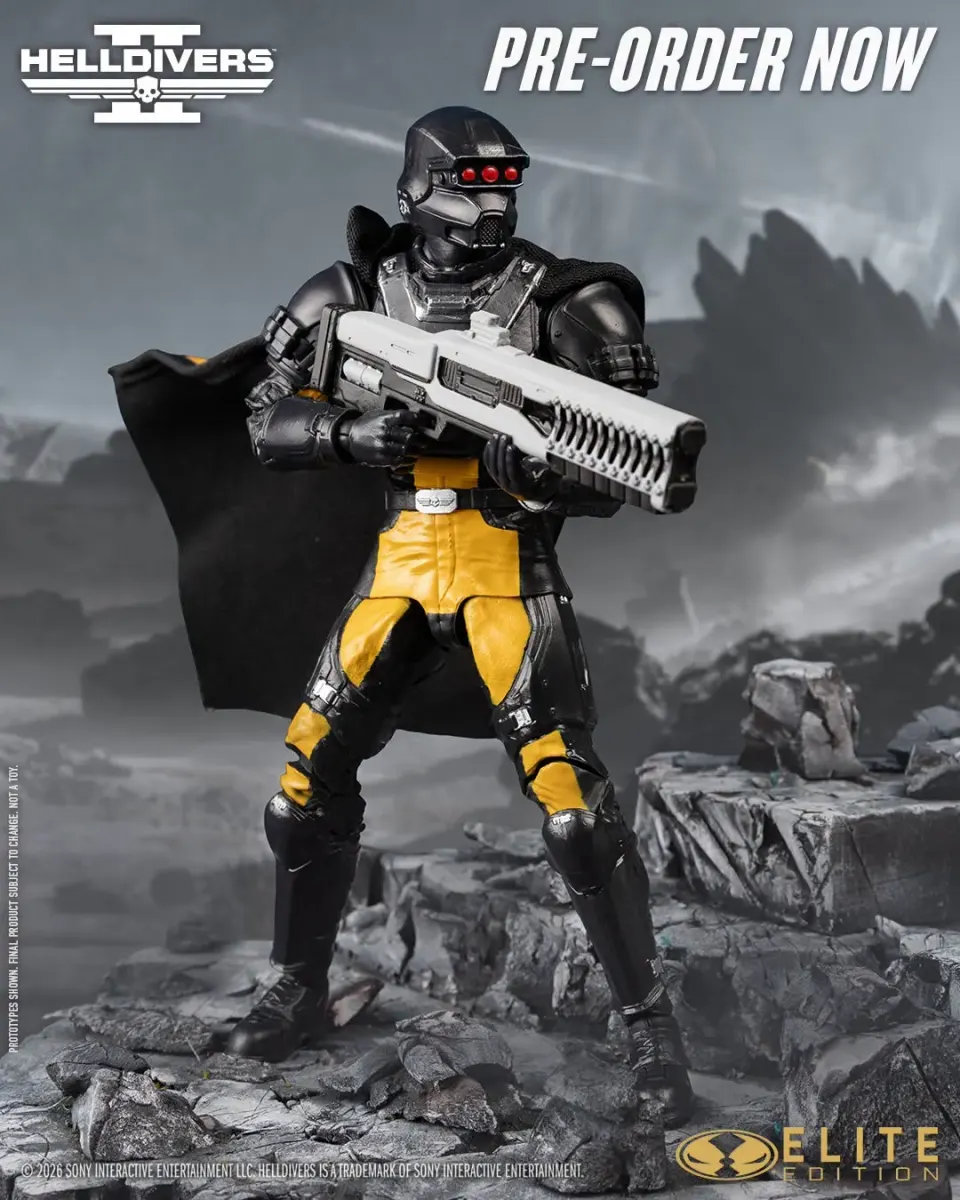 McFarlane Toys Helldivers 2 Elite #14 SA-04 Combat Technician 7" Figure - Image 3