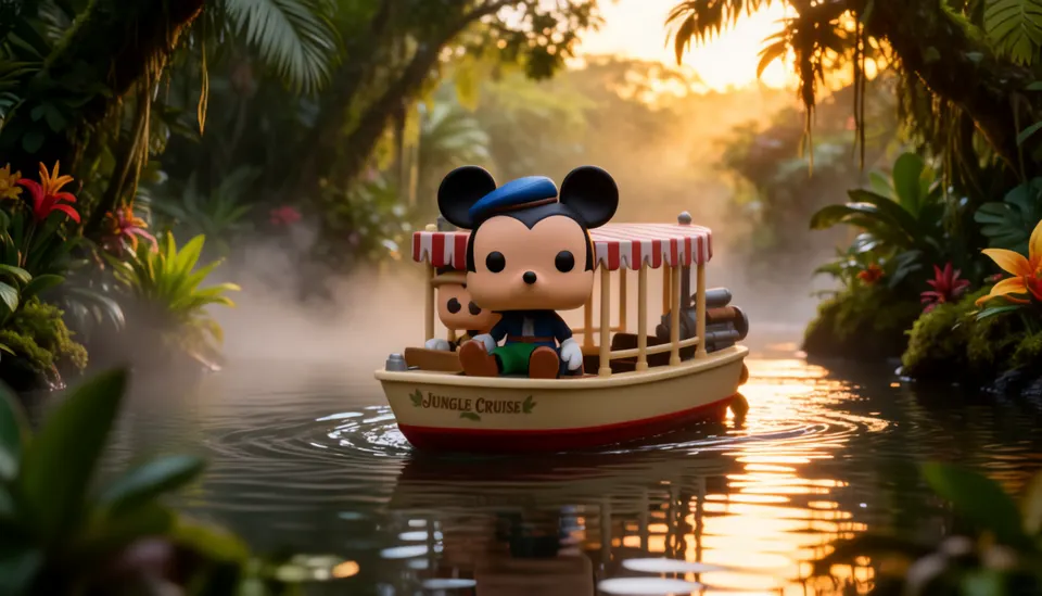 Funko POP! Rides Jungle Cruise Skipper Mickey Figure – Disney