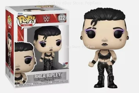 Funko Pop! WWE Rhea Ripley #122 Mint Box Hard Stack