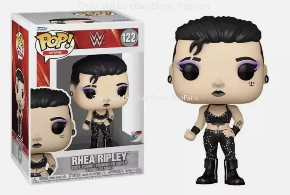 Funko Pop! WWE Rhea Ripley #122 Mint Box Hard Stack - Image 1
