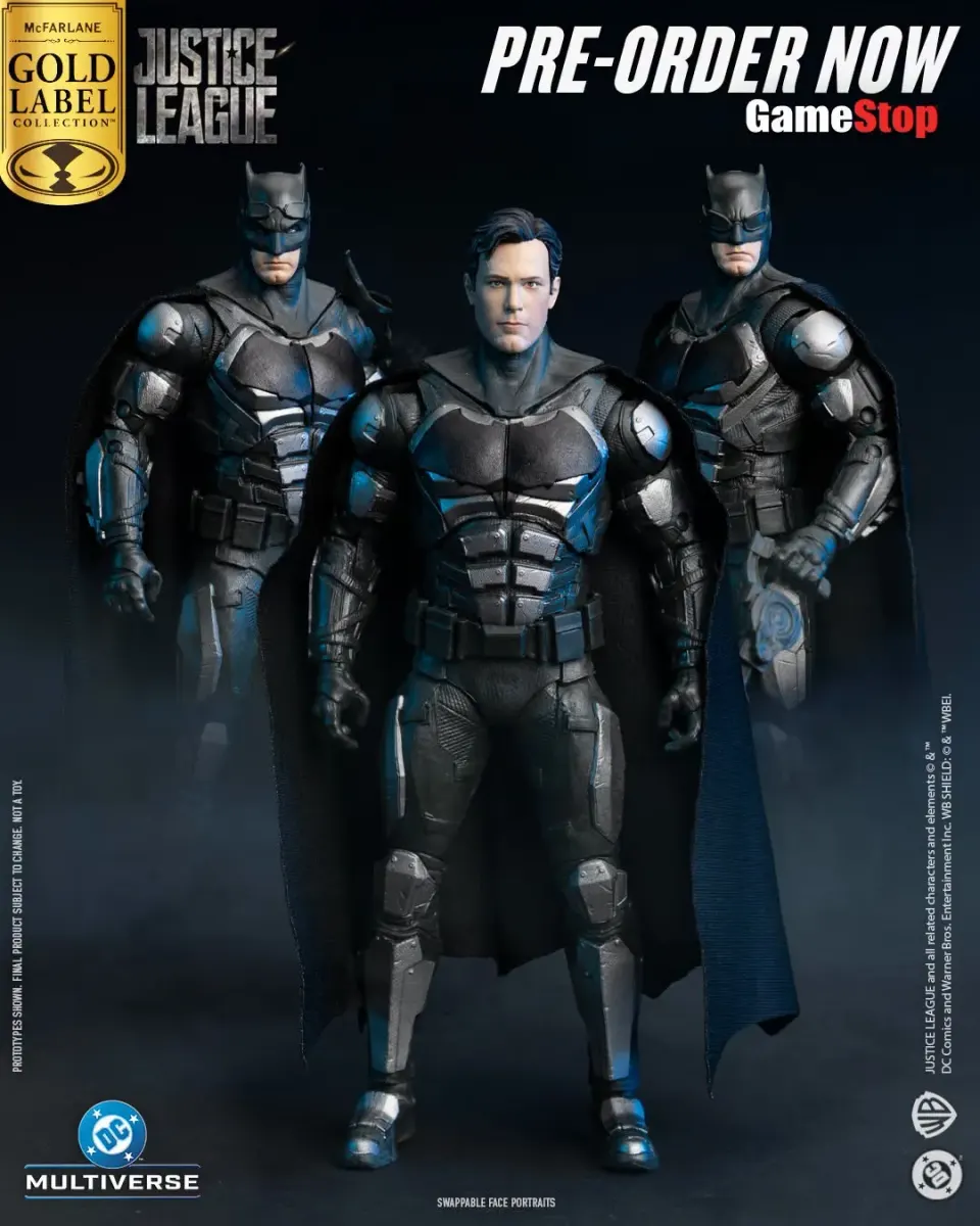 McFarlane Toys Batman (Justice League) Gold Label 7" Figure - Image 3