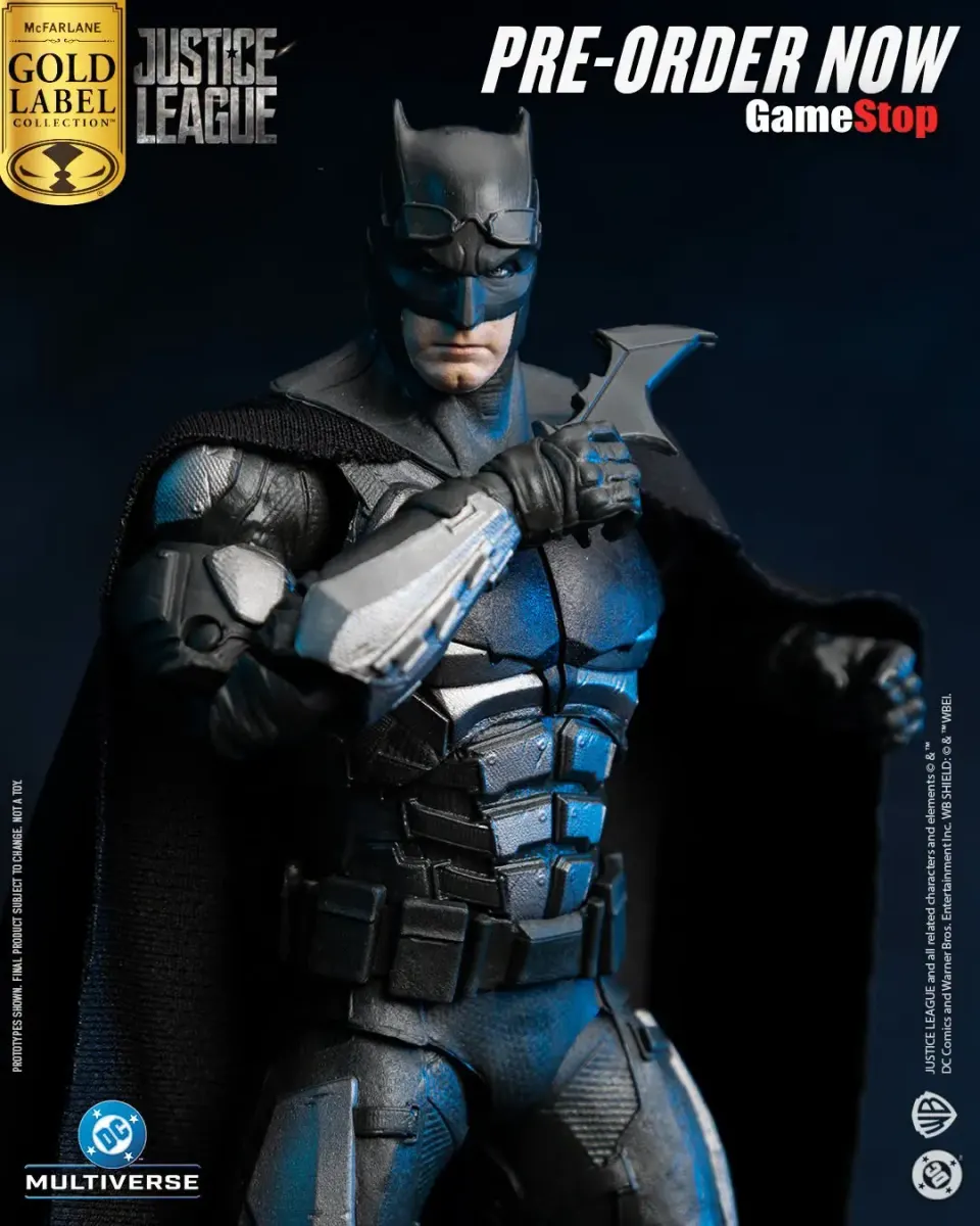McFarlane Toys Batman (Justice League) Gold Label 7" Figure - Image 1
