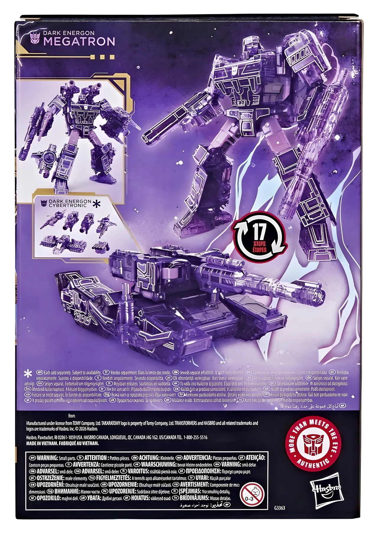 Hasbro Transformers Dark Energon Megatron Voyager Class Figure - Image 6