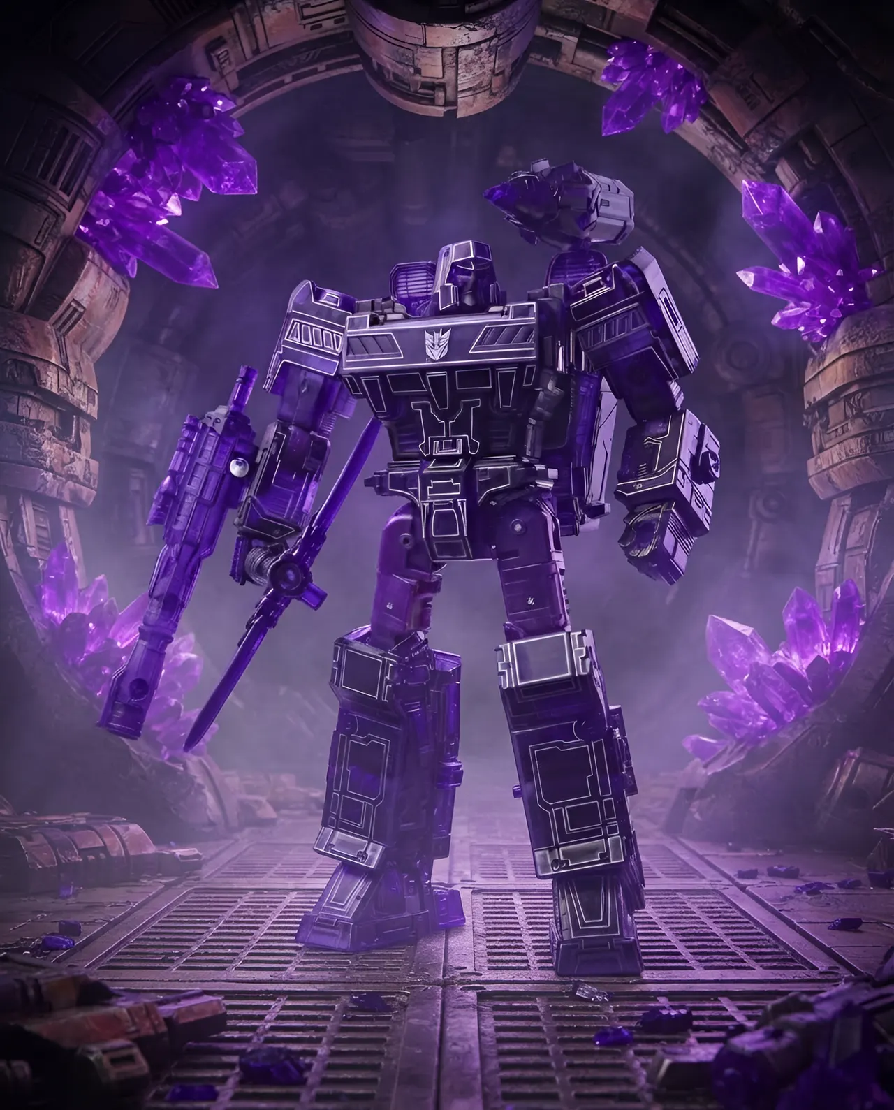 Hasbro Transformers Dark Energon Megatron Voyager Class Figure - Image 7