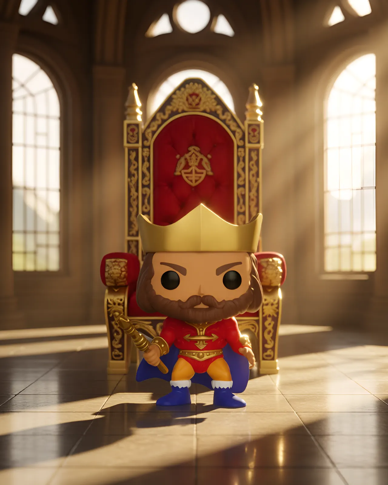 Funko Pop! Masters of the Universe King Randor #42 Vinyl Figure - Image 3