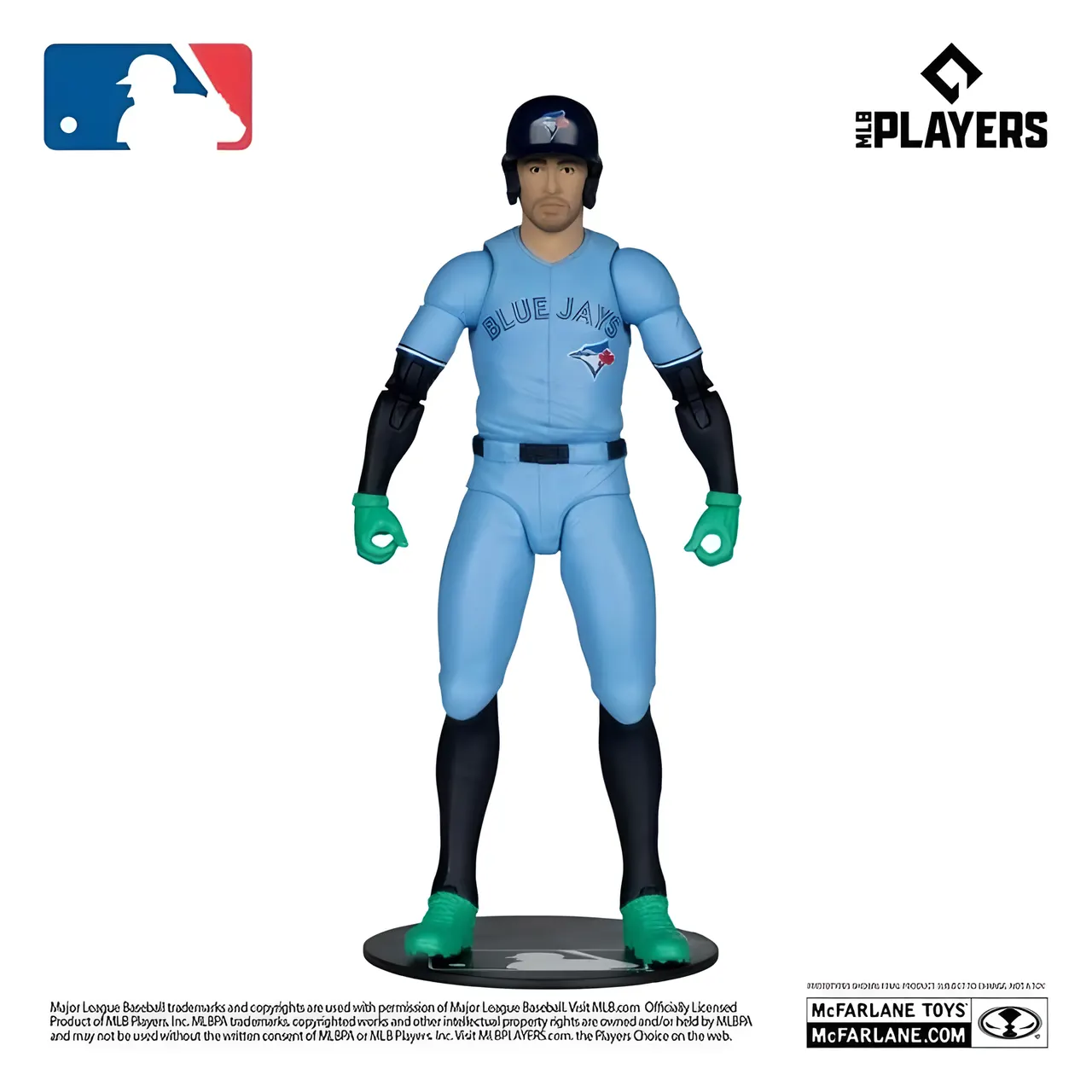 MLB SportsPicks George Springer (Toronto Blue Jays) Action Figure - Image 2