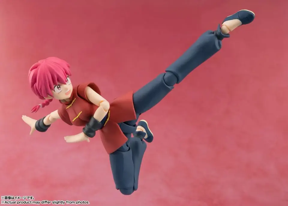 Bandai Spirits Ranma Saotome (Female) S.H.Figuarts Action Figure - Image 5