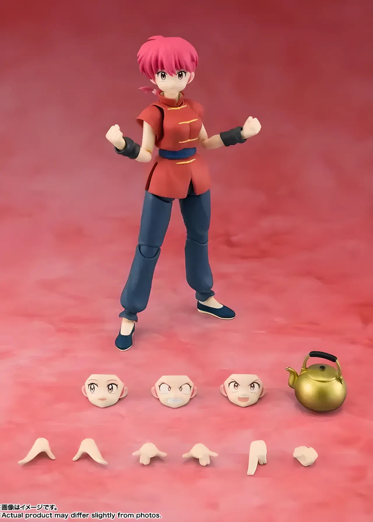 Bandai Spirits Ranma Saotome (Female) S.H.Figuarts Action Figure - Image 2