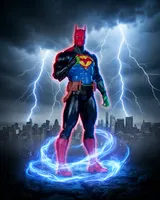 DC Comics McFarlane DC Multiverse Batman & Superman World's Finest 7" Figure - Thumbnail 6