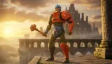 Mattel Man-At-Arms New Eternia Deluxe 7" Masterverse Action Figure - Thumbnail 11