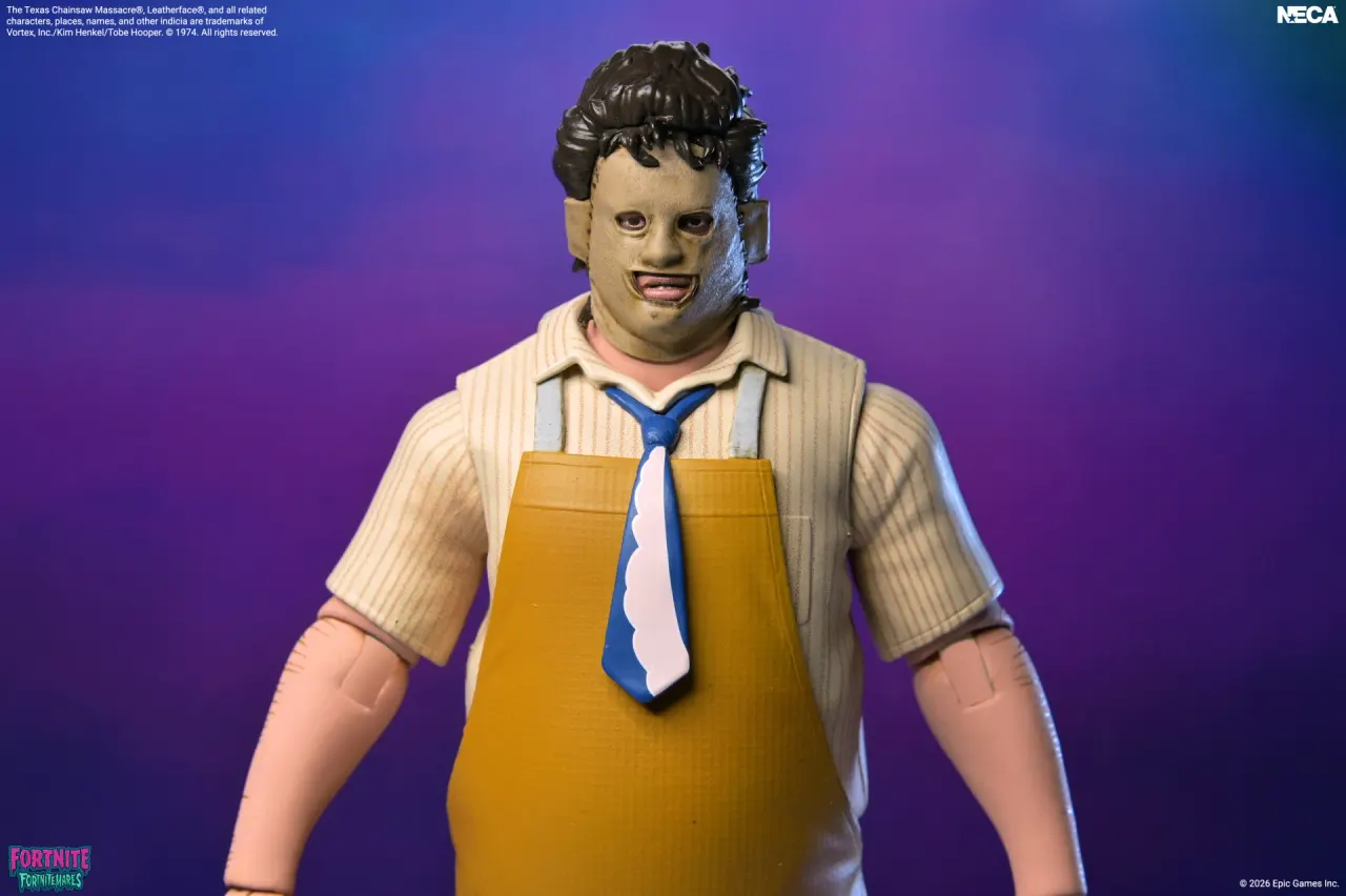 NECA Fortnite x Texas Chainsaw Leatherface 18cm Action Figure - Image 4