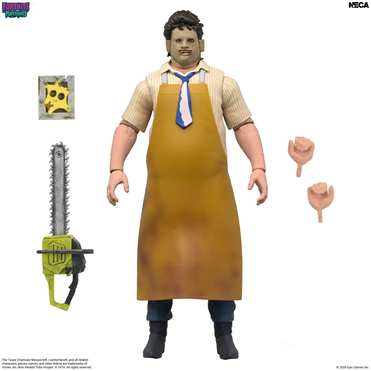 NECA Fortnite x Texas Chainsaw Leatherface 18cm Action Figure - Image 1
