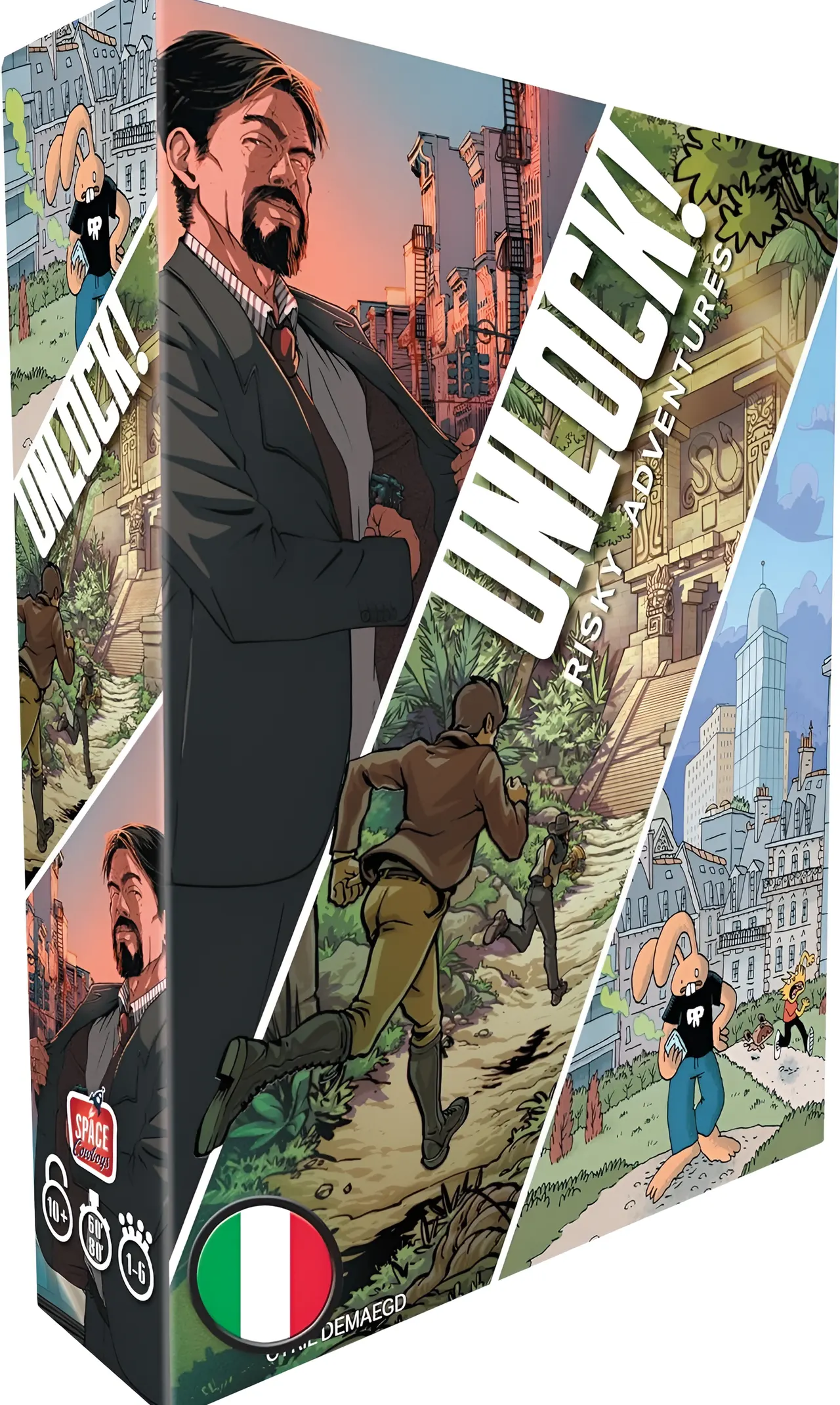 Asmodee Unlock! Heroic & Secret Adventures – Italian Board Game Bundle - Image 7