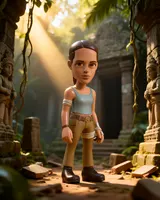 Minix Vinyl Figure – Lara Croft (Alicia Vikander) #107 – Tomb Raider - Thumbnail 6
