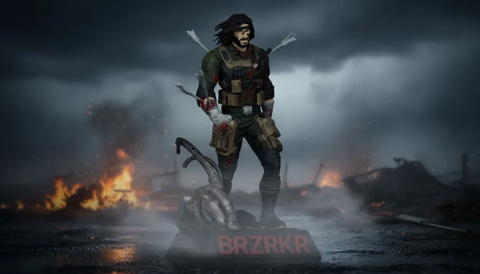 McFarlane Toys BRZRKR B 1:10 Resin Statue – Limited Edition