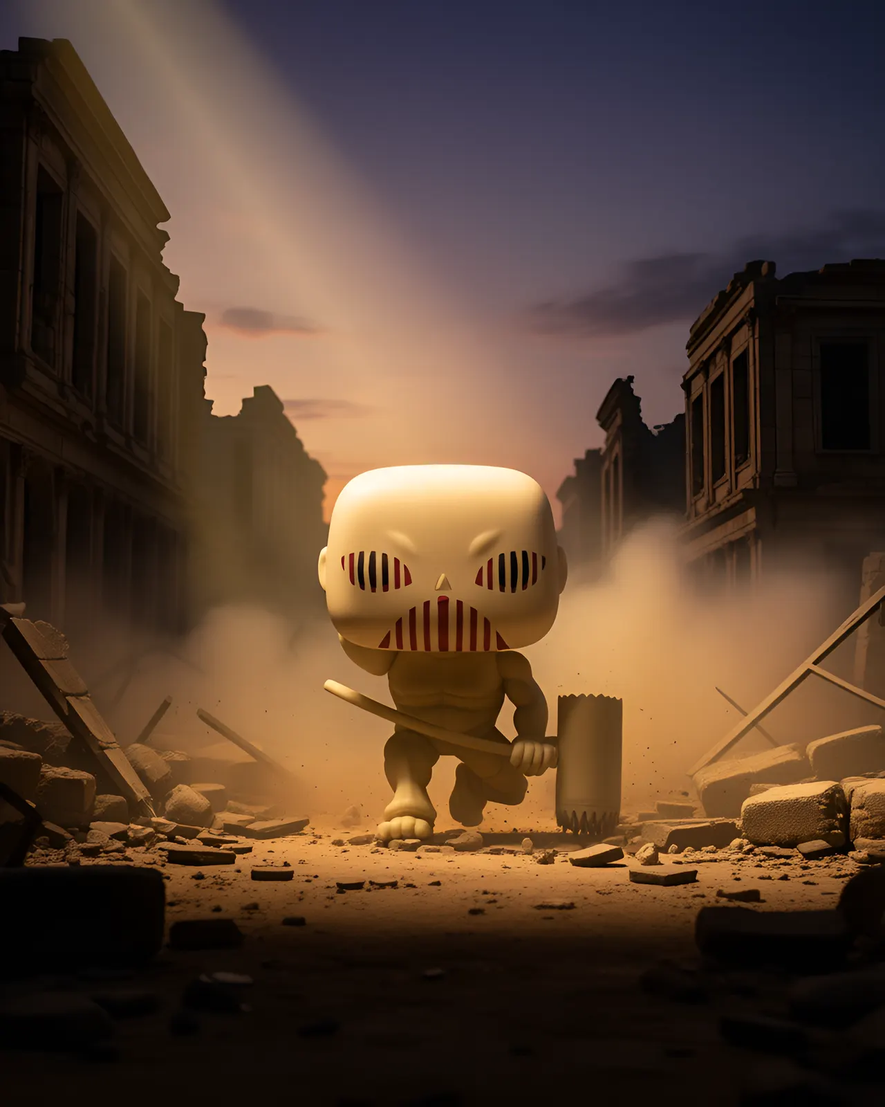 Funko POP! Super Attack on Titan War Hammer Titan Figure - Image 2