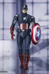 Bandai Tamashii Nations S.H.Figuarts Captain America Cap vs Cap – Blue - Thumbnail 2