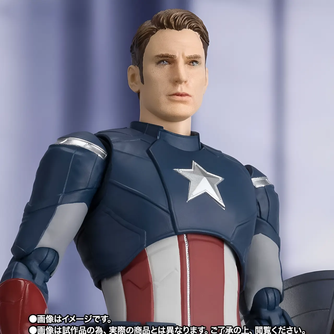 Bandai Tamashii Nations S.H.Figuarts Captain America Cap vs Cap – Blue - Image 7