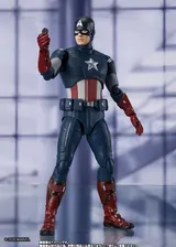 Bandai Tamashii Nations S.H.Figuarts Captain America Cap vs Cap – Blue - Thumbnail 3