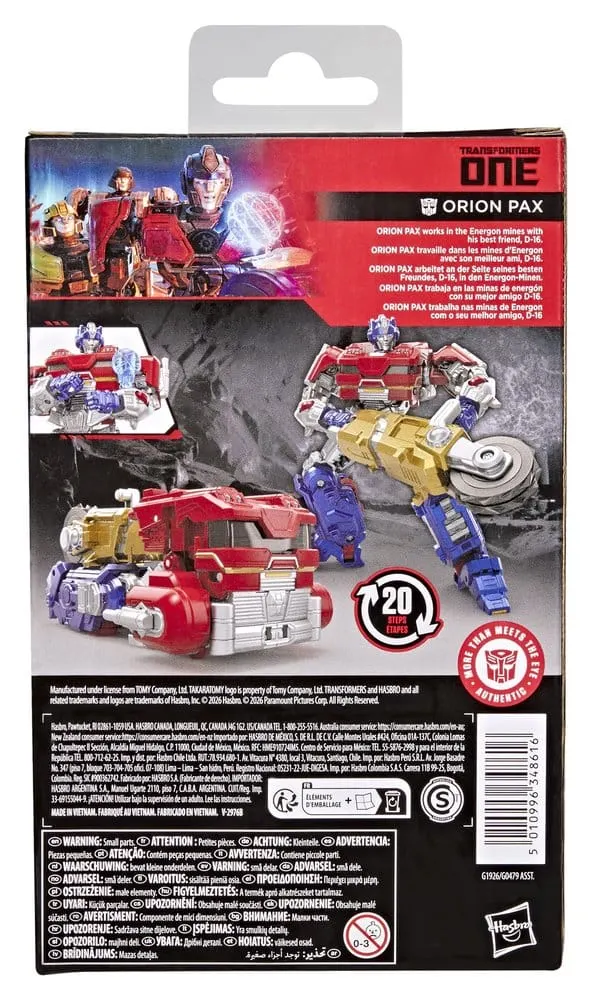Hasbro Transformers Studio Series Deluxe Orion Pax 13 cm Action Figure - Image 5