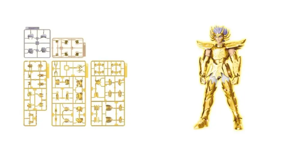 Blokees Saint Seiya Champion Class Cancer Deathmask Model Kit - Image 3