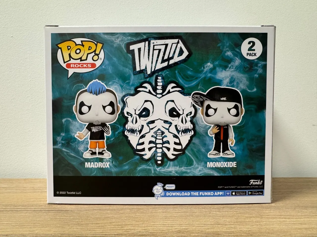 Funko POP! Rocks Madrox & Monoxide 2-Pack Vinyl Figures - Image 3