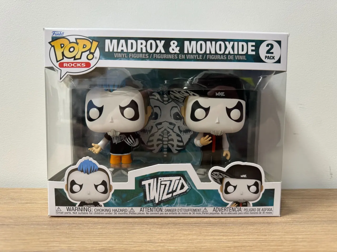Funko POP! Rocks Madrox & Monoxide 2-Pack Vinyl Figures - Image 1