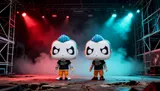 Funko POP! Rocks Madrox & Monoxide 2-Pack Vinyl Figures - Thumbnail 10