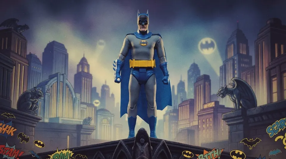 McFarlane Toys DC Retro Bizarro Batman 6" Action Figure