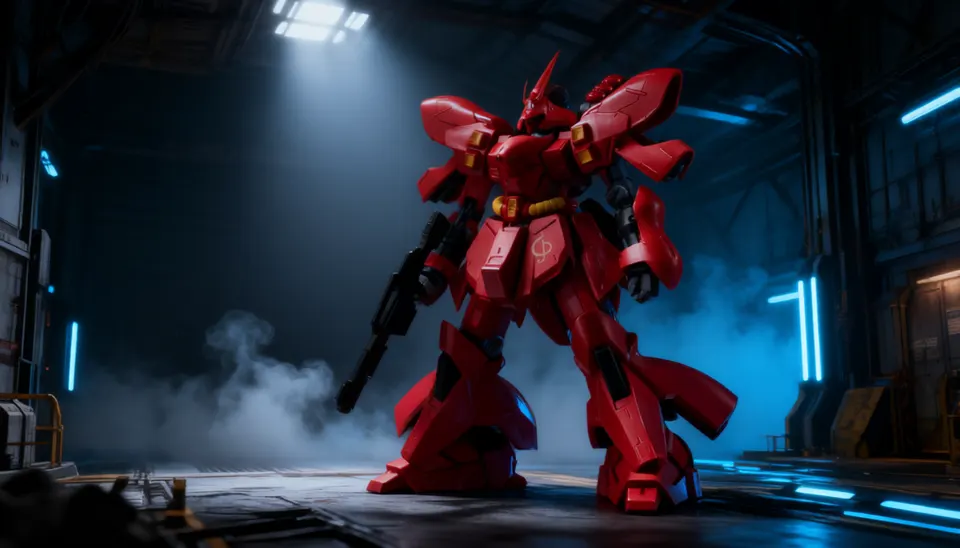 Bandai Spirits Gundam Universe MSN-04 Sazabi Action Figure