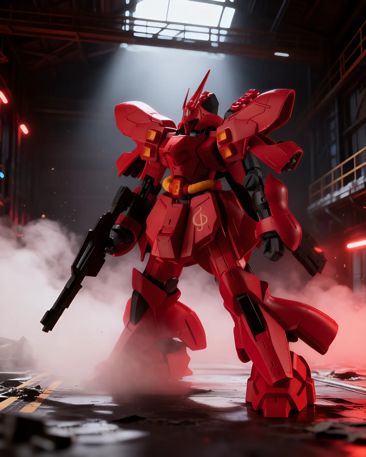 Bandai Spirits Gundam Universe MSN-04 Sazabi Action Figure - Image 21