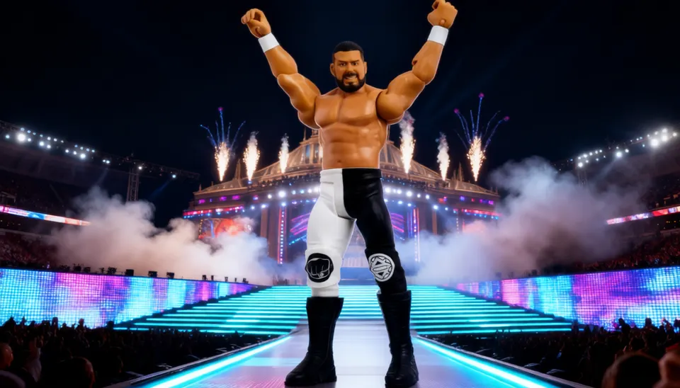 WWE 6" Andrade WrestleMania Action Figure – WWE Elite