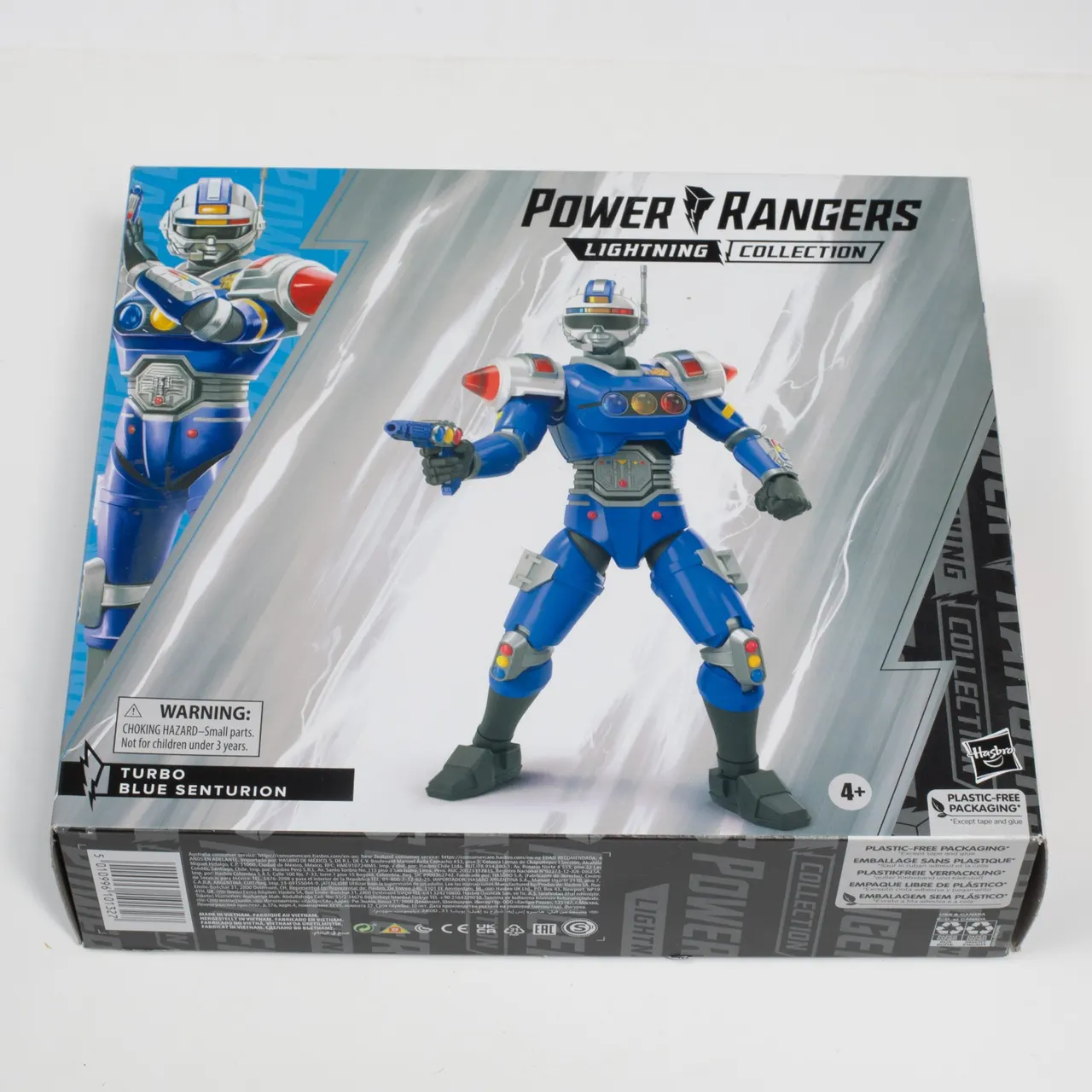 Hasbro Power Rangers Lightning Collection Blue Senturion 6in Figure - Image 11
