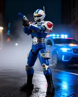 Hasbro Power Rangers Lightning Collection Blue Senturion 6in Figure - Thumbnail 18