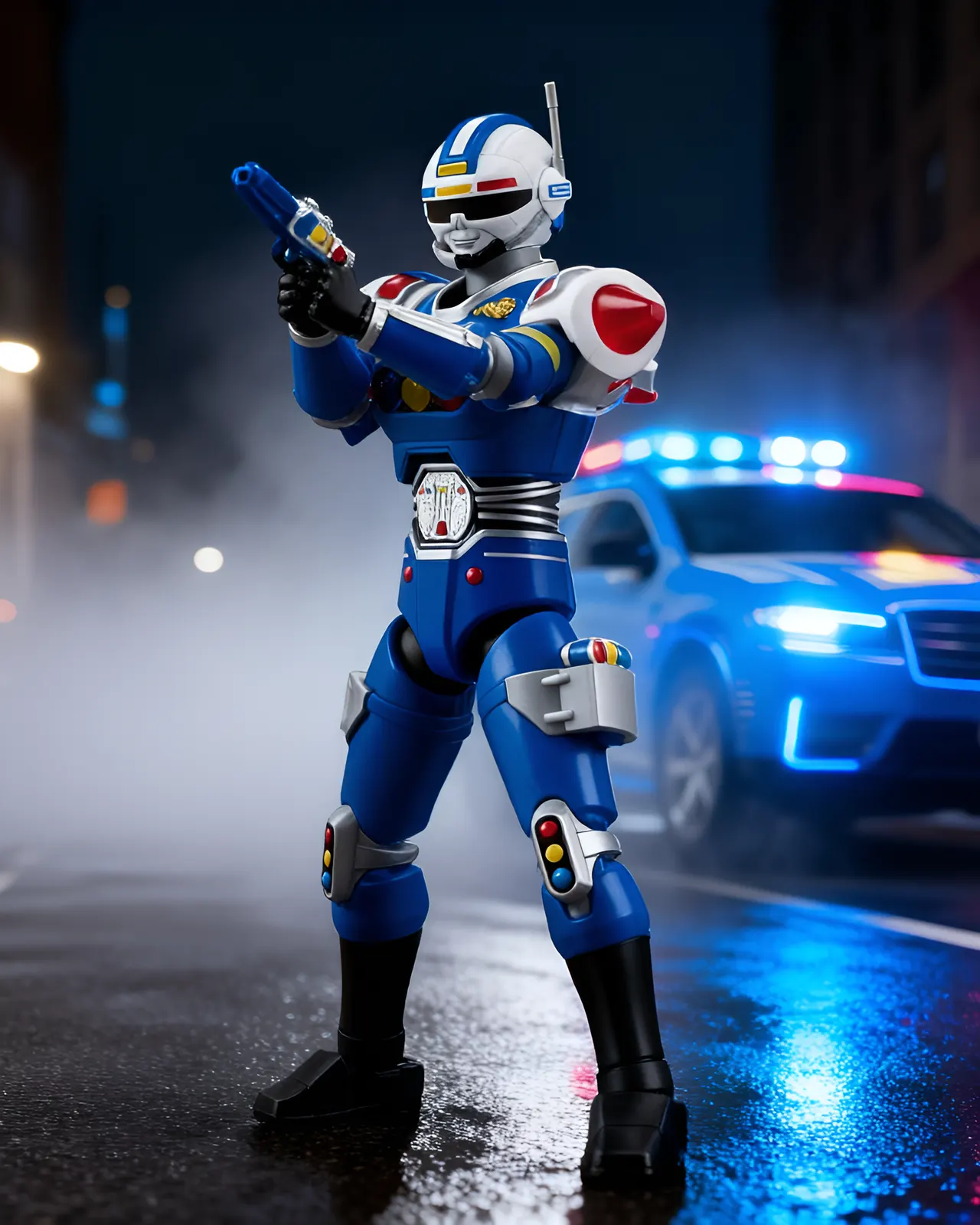 Hasbro Power Rangers Lightning Collection Blue Senturion 6in Figure - Image 18