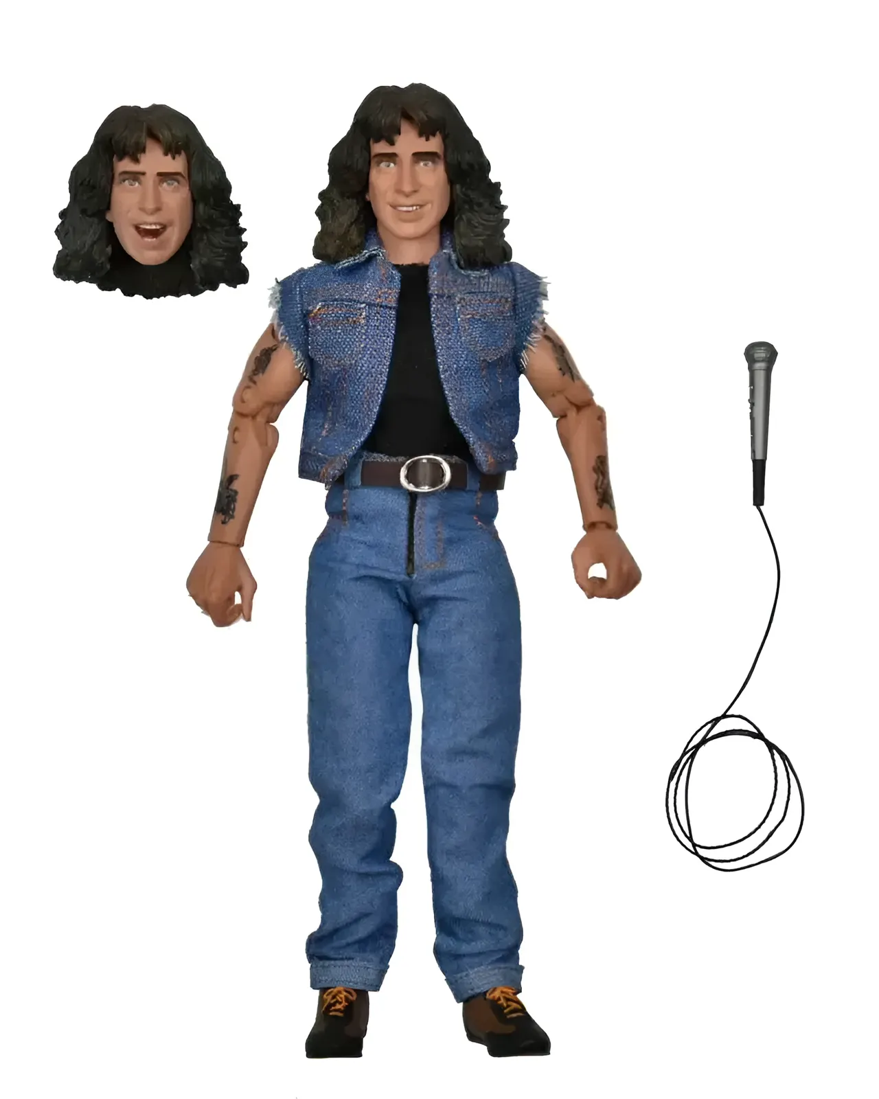 NECA Retro Cloth Bon Scott – Highway to Hell 8" Figure - Image 1