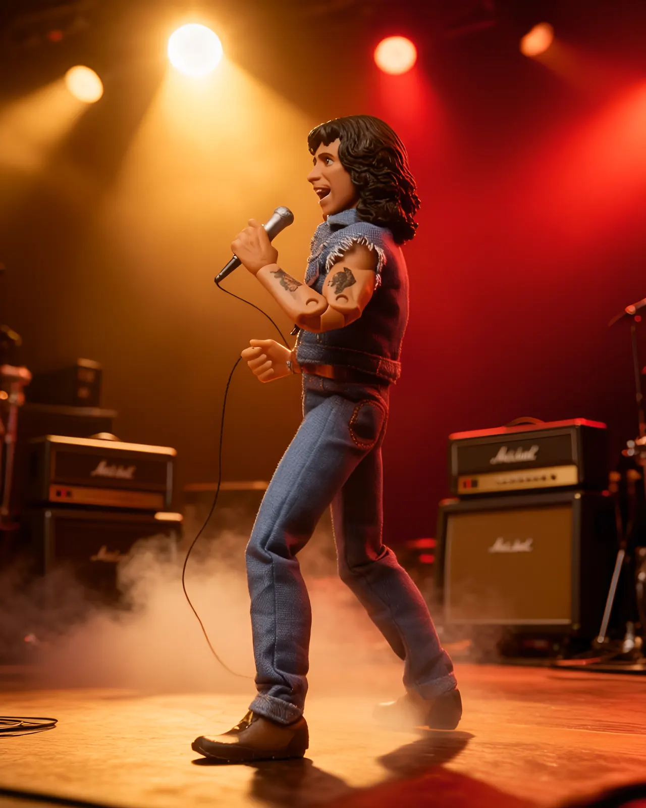 NECA Retro Cloth Bon Scott – Highway to Hell 8" Figure - Image 9