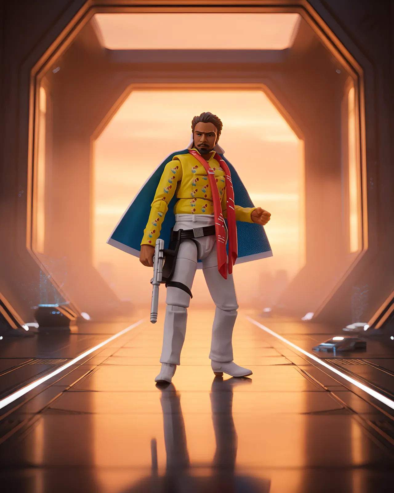 Hasbro Star Wars Vintage Gaming Greats Lando Calrissian 3¾" - Image 6