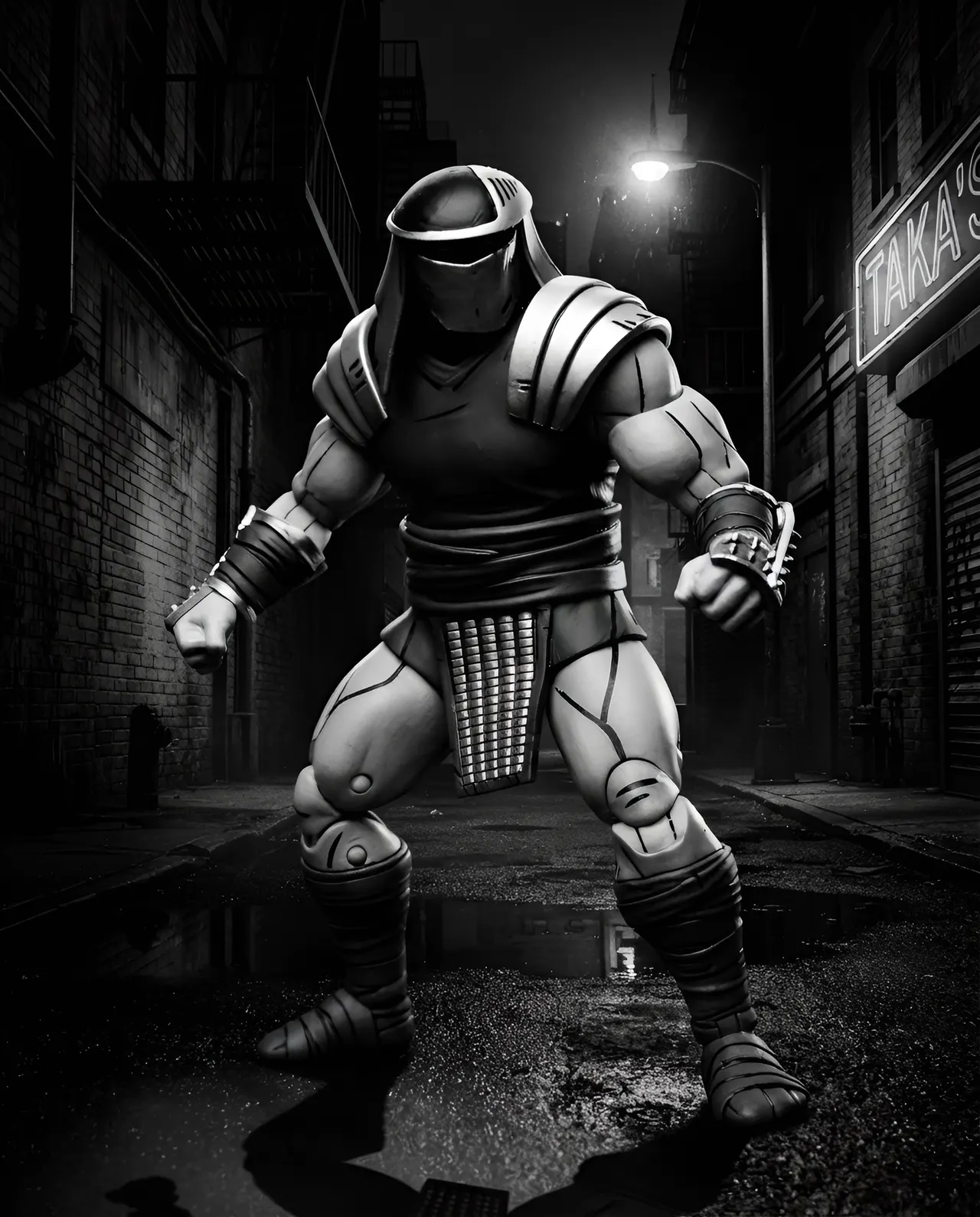 NECA TMNT Foot Enforcer Classic Colors figurine articulée - Image 12
