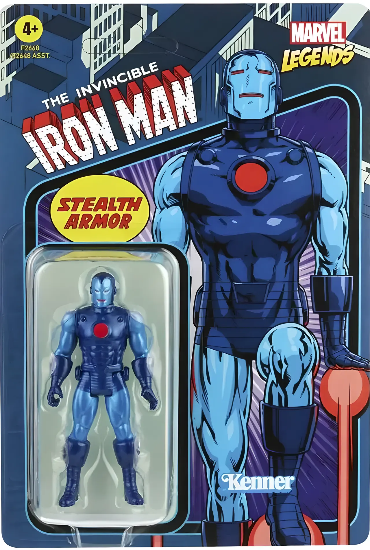 Hasbro Marvel Legends Iron Man Mark 3 Edición Stealth 1/12 DLX Figura - Image 3