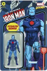 Hasbro Marvel Legends Iron Man Mark 3 Edición Stealth 1/12 DLX Figura - Thumbnail 3