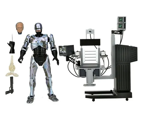 NECA Ultimate 7" Battle‑Damaged RoboCop with Chair Figure