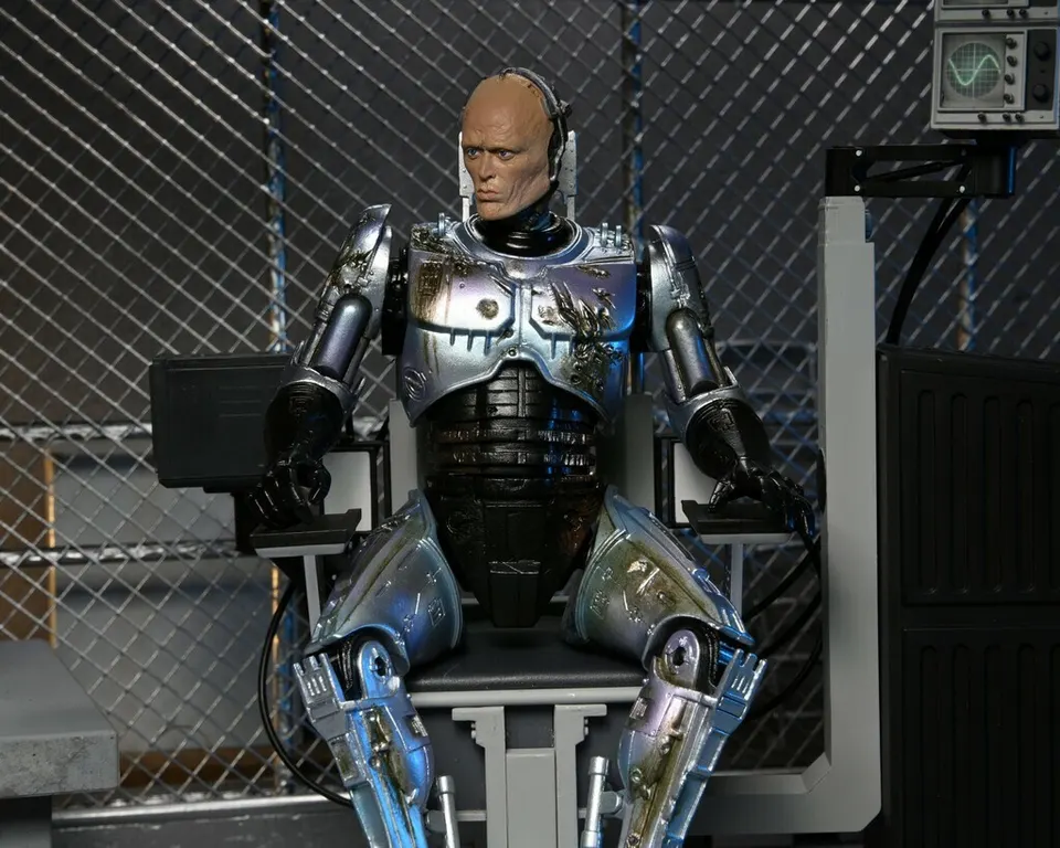 NECA Ultimate 7" Battle‑Damaged RoboCop with Chair Figure - Image 3