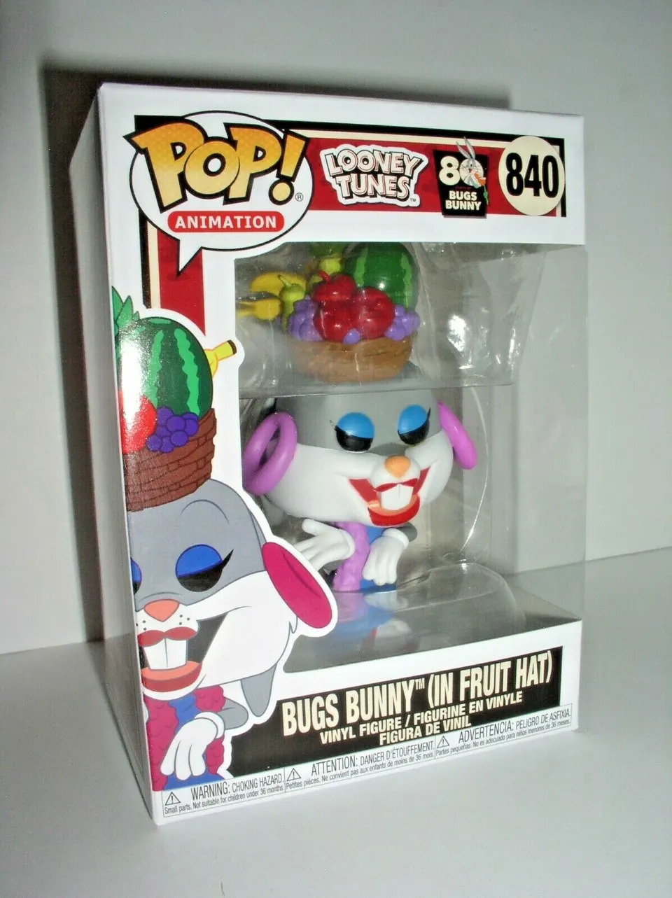Funko POP! Animation: Bugs 80th - Bugs in Fruit Hat - Image 2